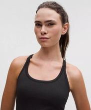 Load image into Gallery viewer, Size 8 Lululemon Black Ebb to Street Tank Top
