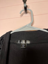 Load image into Gallery viewer, Large TCEC Black Fringe Sleeveless Western Vest
