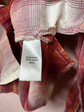 Load image into Gallery viewer, Large Maurice’s Pearl Snap Button Up Long Sleeve Cotton Shirt
