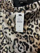 Load image into Gallery viewer, Size 8 Talbots NWT Gold Leopard Pencil Skirt
