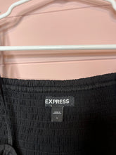Load image into Gallery viewer, Large Express Black Ruffle Dress
