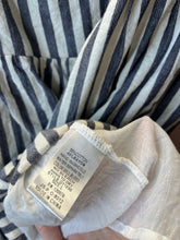 Load image into Gallery viewer, Large Entro Stripped Square Neck Dress

