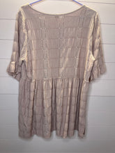 Load image into Gallery viewer, XL Dusty Rose Pink Boho Top
