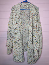 Load image into Gallery viewer, Large Hepatics Colorful Chunky knit Cardigan Sweater
