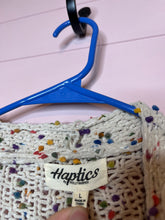 Load image into Gallery viewer, Large Hepatics Colorful Chunky knit Cardigan Sweater
