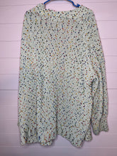 Load image into Gallery viewer, Large Hepatics Colorful Chunky knit Cardigan Sweater
