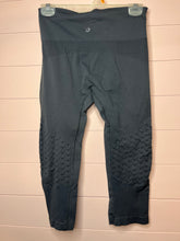 Load image into Gallery viewer, Medium Athleta Gray Cropped Cut Out Leggings
