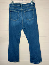 Load image into Gallery viewer, Size 10/30 Loft Curvy Kick Crop Denim Jeans
