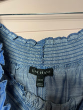 Load image into Gallery viewer, 18/20 Lane Bryant Off Shoulder 3/4 Sleeve Plus Size Chambray Top
