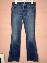 Load image into Gallery viewer, Size 29 7 For All Mankind A Pocket Bootcut Denim Jeans
