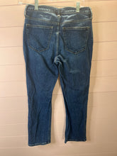 Load image into Gallery viewer, Size 25 J. Crew Mid Rise Crop Flare Button Fly Denim Jeans
