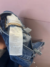 Load image into Gallery viewer, Size 25 J. Crew Mid Rise Crop Flare Button Fly Denim Jeans
