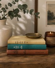 Load image into Gallery viewer, Curated Vintage Neutral Book Stack
