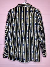 Load image into Gallery viewer, Large Plains Mens Western Pearl Snap Long Sleeve Button Up Shirt
