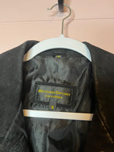 Load image into Gallery viewer, Small Beyond Sport Black Vintage Suede Leather Jacket

