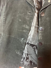 Load image into Gallery viewer, Small Beyond Sport Black Vintage Suede Leather Jacket
