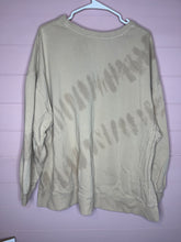 Load image into Gallery viewer, Large Giddy Up Tan Western Embroidered Sweatshirt
