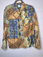 Load image into Gallery viewer, Medium Urban Outfitters BDG Western Tribal Print Button Up Shirt
