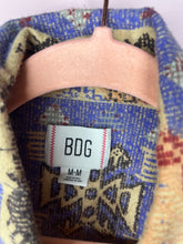 Load image into Gallery viewer, Medium Urban Outfitters BDG Western Tribal Print Button Up Shirt

