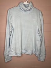 Load image into Gallery viewer, Large Nike Light Blue Therma Fit Top
