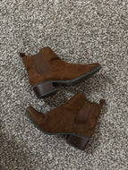 Size 8 Brown Ankle Booties