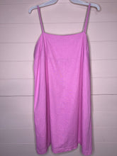 Load image into Gallery viewer, Medium A New Day Pink Spaghetti Strap Linen Dress
