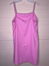Load image into Gallery viewer, Medium A New Day Pink Spaghetti Strap Linen Dress
