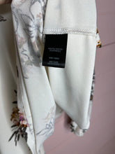 Load image into Gallery viewer, 3X Torrid White Floral Crepe Balloon Sleeve Cold Shoulder Plus Size Blouse
