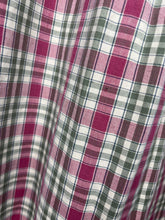 Load image into Gallery viewer, Large King Ranch Mens Plaid Long Sleeve Button Up Shirt

