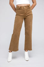 Load image into Gallery viewer, XL Zenana Acid Wash High Rise Frayed Hem Straight Denim Jeans
