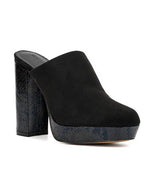 Size 9 NIB Gabrielle Union Black Mules