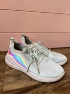 7.5 Clove Light Blue Holographic Limited Edition Nursing Tennis Shoe Sneaker