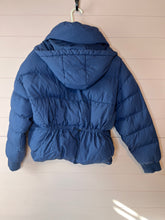 Load image into Gallery viewer, Large Lucky Brand Navy Blue Thick Puffer Jacket
