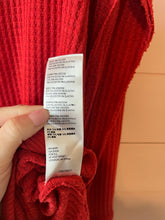 Load image into Gallery viewer, XS Free People North Shore Thermal Tunic Shirt Storm Phoenix Red
