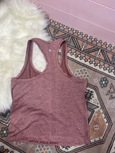 Load image into Gallery viewer, Size 6 Lululemon Mauve Athletic Tank Top
