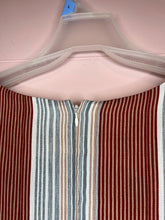 Load image into Gallery viewer, Large Ethereal By Papercrane Boho Striped V-Neck Shift Dress
