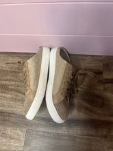 Load image into Gallery viewer, Size 8 Corkys Slip On Gold Leopard Print Sneakers
