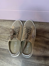 Load image into Gallery viewer, Size 8 Corkys Slip On Gold Leopard Print Sneakers
