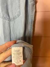 Load image into Gallery viewer, Medium Rails Chambray Denim Sleeveless Button Front Dress
