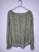 Load image into Gallery viewer, XL Shein Leopard Neutral Long Sleeve Top
