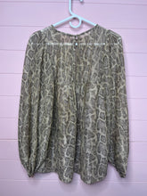 Load image into Gallery viewer, Medium Show Me Your Mumu Happy Hour Snake Print Top
