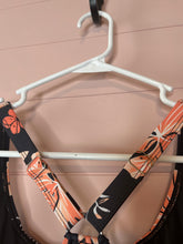 Load image into Gallery viewer, 20W Holipick NWT Plus Size Black Orange Floral Print Swim Top
