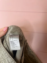 Load image into Gallery viewer, Size 6 American Eagle Green Cut Off Button Fly Shorts
