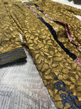 Load image into Gallery viewer, Small Gimmicks By BKE Olive Green Lace Boho Cardigan
