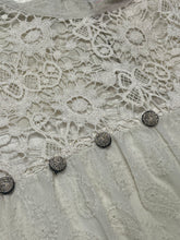 Load image into Gallery viewer, Medium NWT Anthropologie Verb Ivory Josephine Lace Tunic Dress
