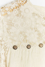 Load image into Gallery viewer, Medium NWT Anthropologie Verb Ivory Josephine Lace Tunic Dress

