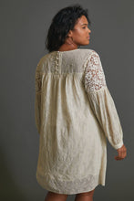 Load image into Gallery viewer, Medium NWT Anthropologie Verb Ivory Josephine Lace Tunic Dress
