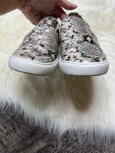Load image into Gallery viewer, 9.5 Steve Madden Snake Print Slip On Sneakers
