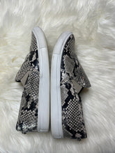 Load image into Gallery viewer, 9.5 Steve Madden Snake Print Slip On Sneakers
