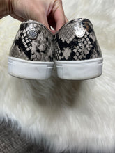 Load image into Gallery viewer, 9.5 Steve Madden Snake Print Slip On Sneakers
